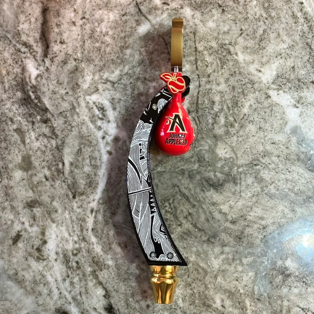 Johnny Appleseed Hard Apple Cider Tap Handle